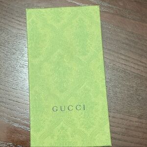 Gucci Lime Green Textured Box Used